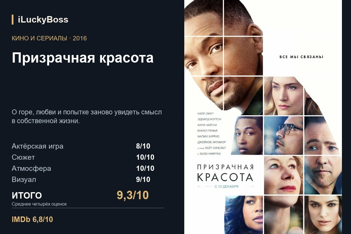 Призрачная красота — авторская карточка iLuckyBoss